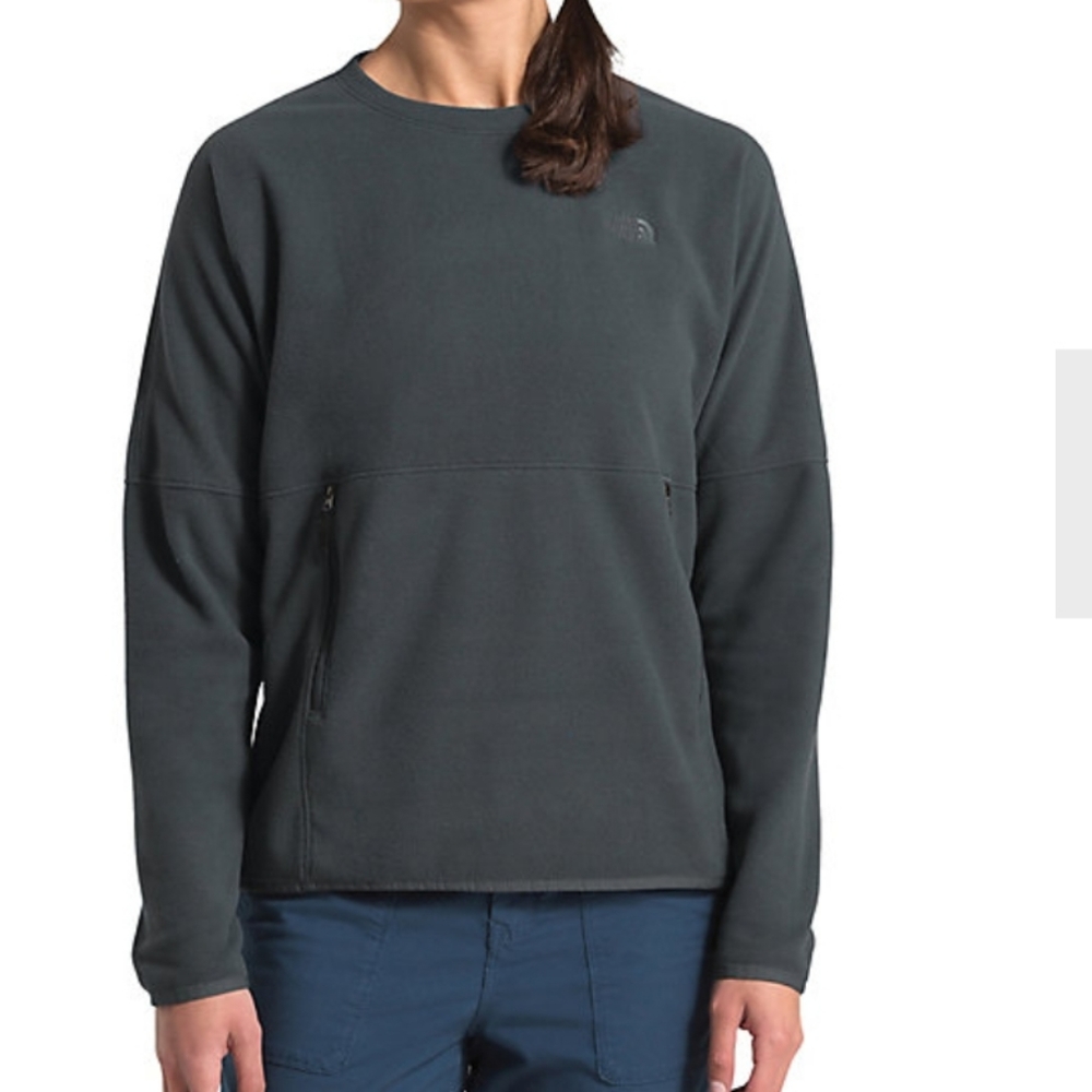 Northface TKA glacier crew pullover in XS